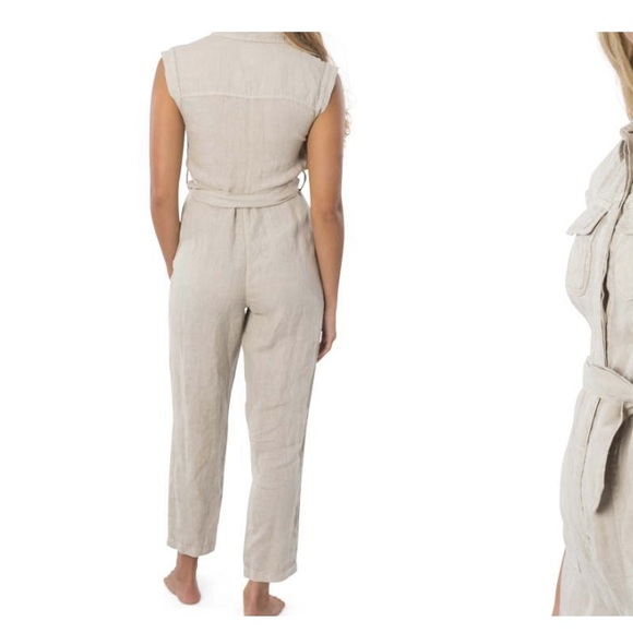 Linen jumpsuit - Picture 3 of 5